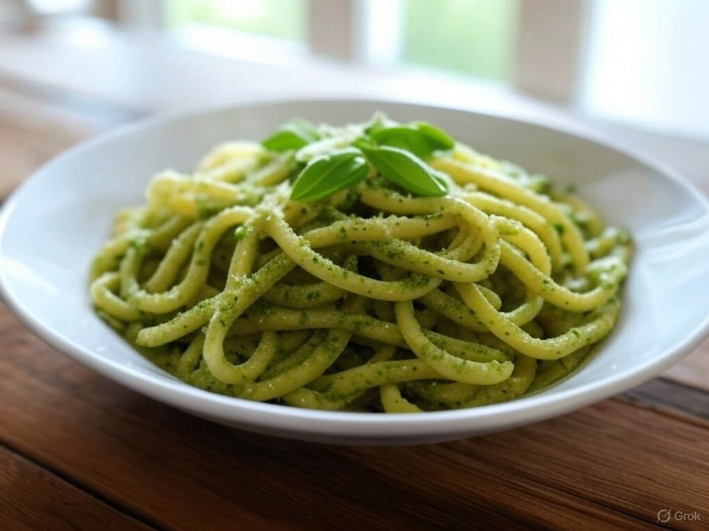 Pasta pesto